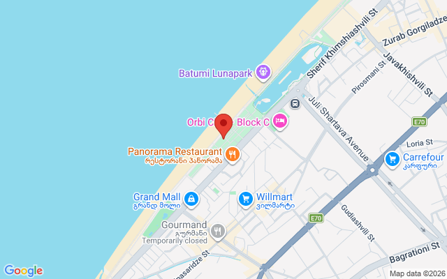 Карта расположения