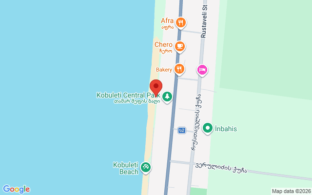 Карта расположения