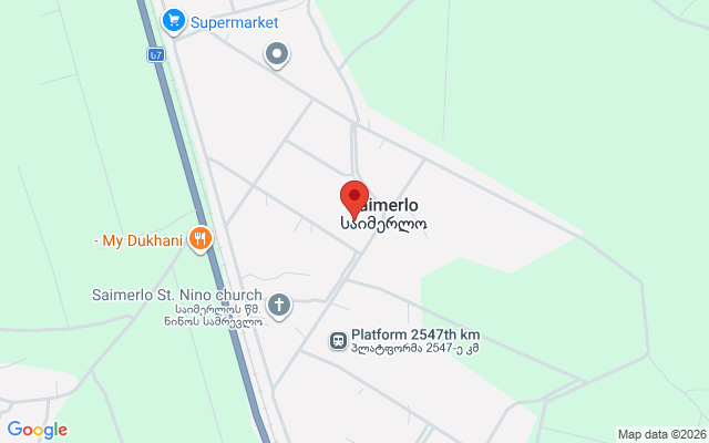 Карта расположения