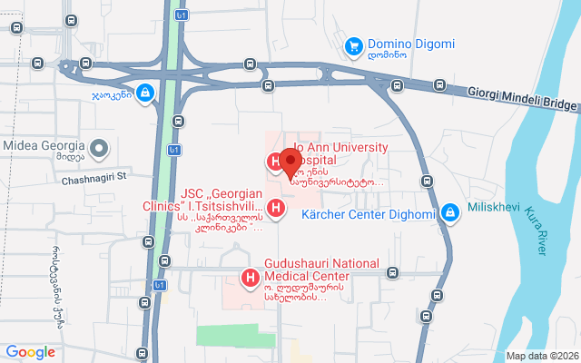 Карта расположения