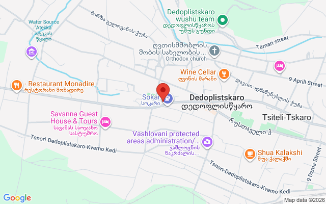 Карта расположения