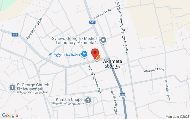 Карта расположения