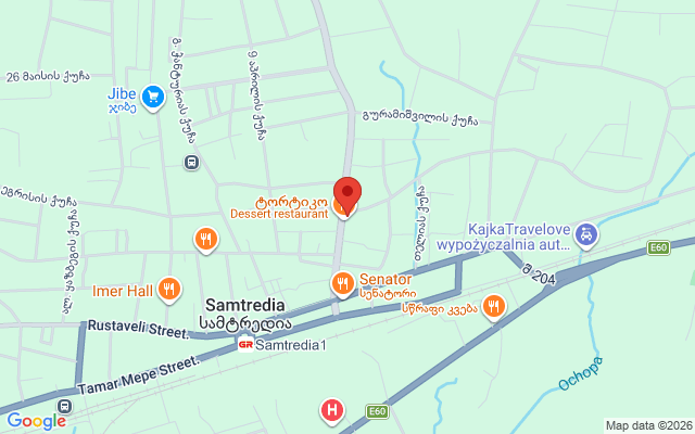 Карта расположения
