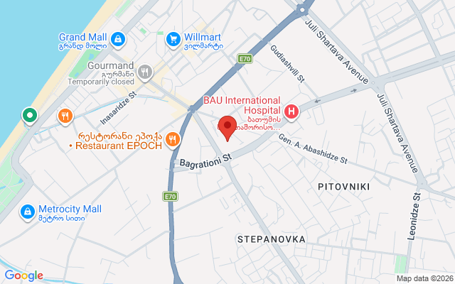 Карта расположения