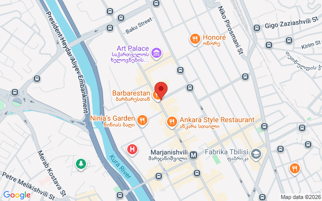 Карта расположения