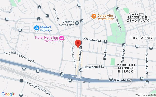 Карта расположения