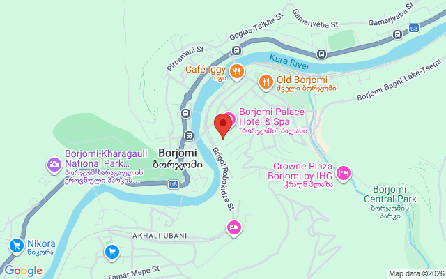 Карта расположения