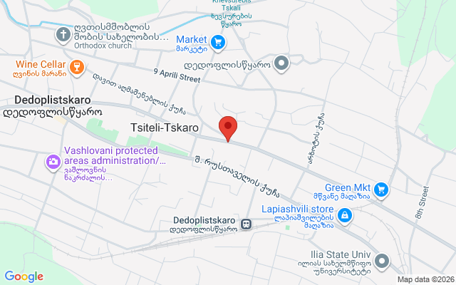 Карта расположения