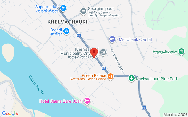Карта расположения
