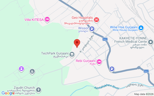 Карта расположения