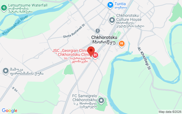 Карта расположения