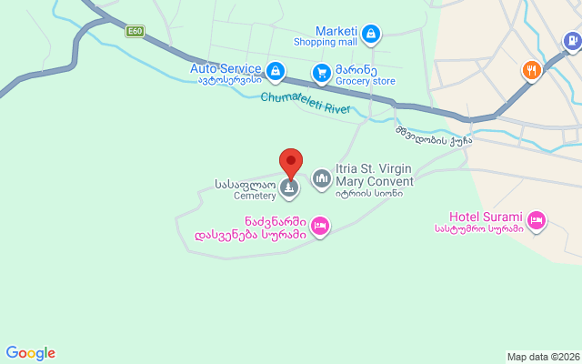 Карта расположения