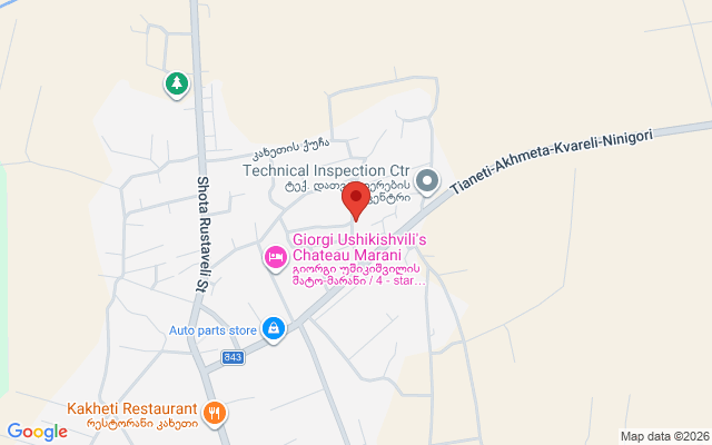 Карта расположения
