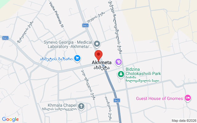 Карта расположения