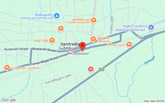 Карта расположения