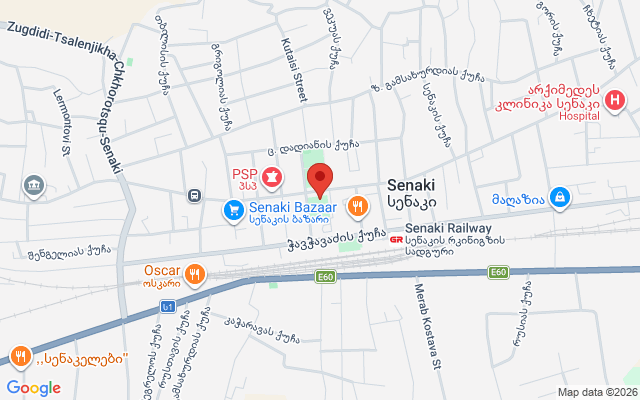 Карта расположения