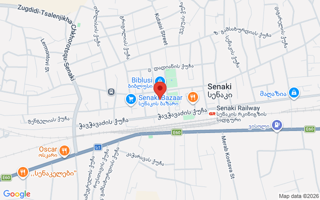 Карта расположения