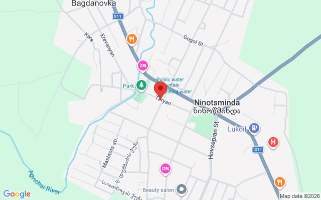 Карта расположения