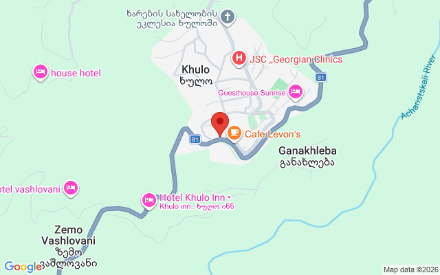Карта расположения