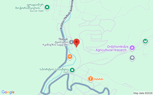 Карта расположения