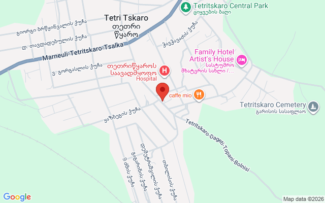 Карта расположения