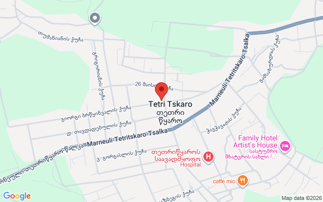 Карта расположения