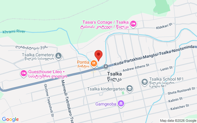 Карта расположения