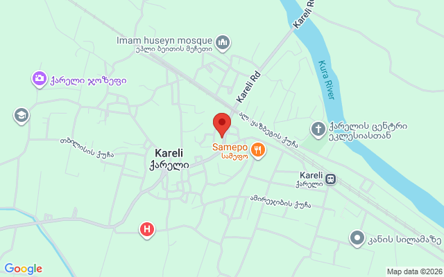 Карта расположения