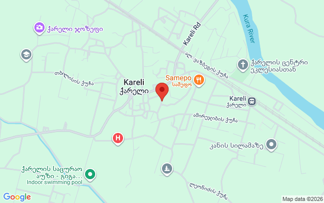 Карта расположения