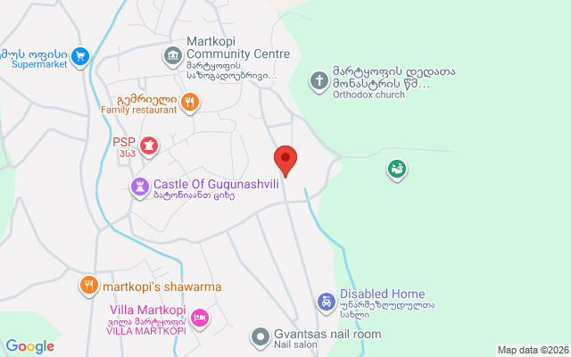 Карта расположения