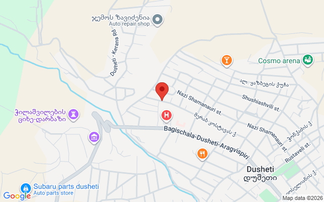 Карта расположения