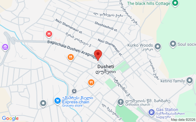 Карта расположения