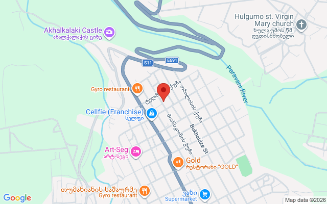 Карта расположения