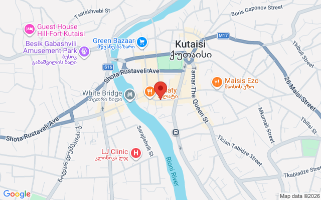 Карта расположения