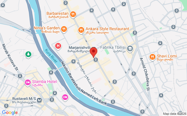 Карта расположения