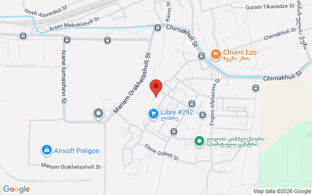 Карта расположения