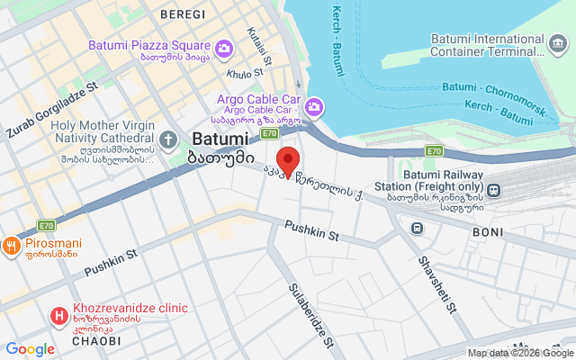 Карта расположения