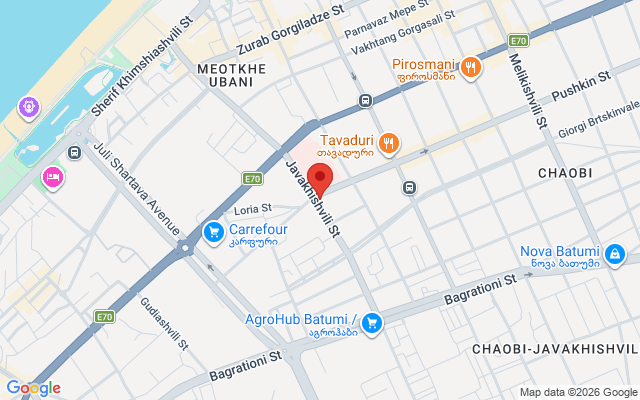 Карта расположения
