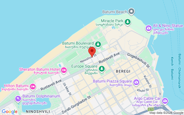 Карта расположения