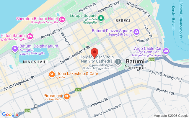 Карта расположения