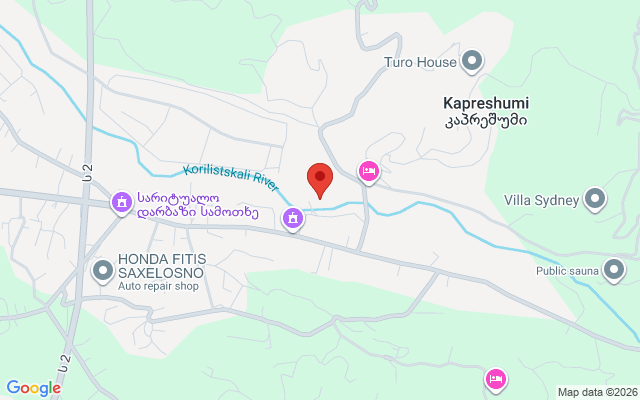 Карта расположения