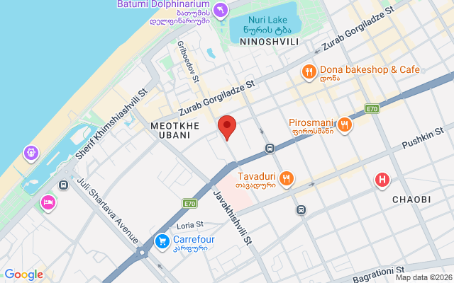 Карта расположения