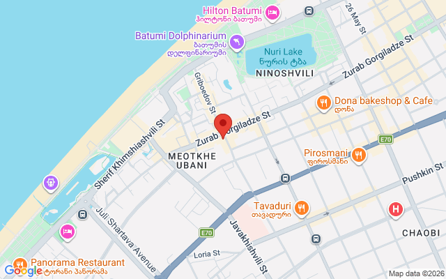 Карта расположения