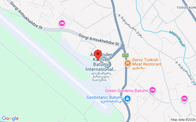 Карта расположения