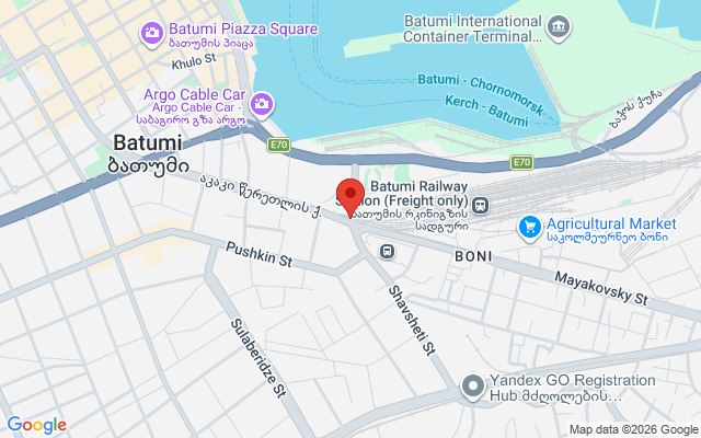 Карта расположения