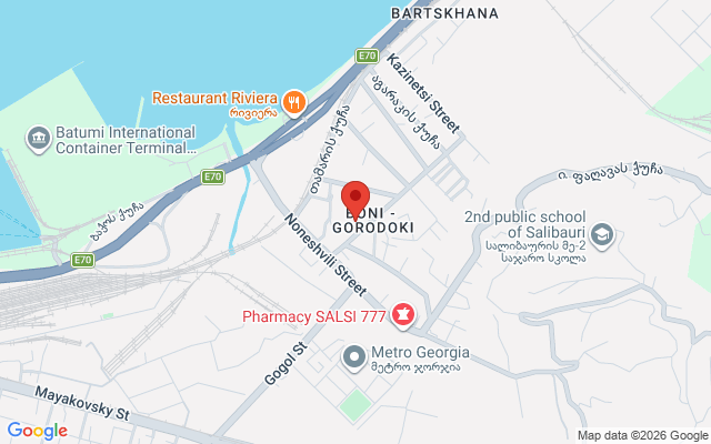 Карта расположения