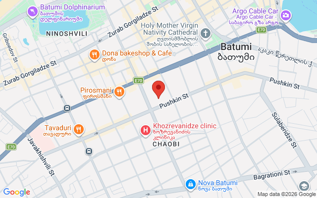 Карта расположения