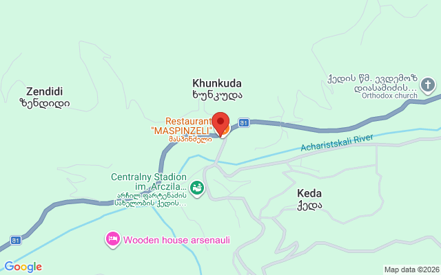 Карта расположения