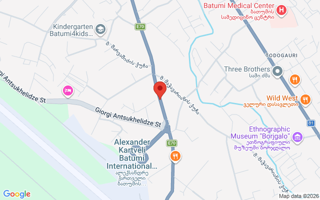 Карта расположения