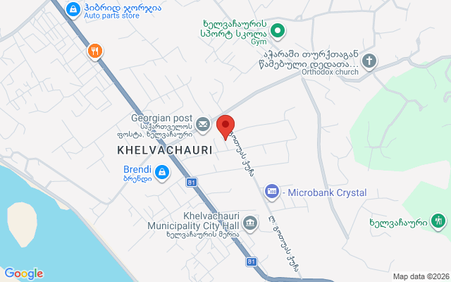 Карта расположения